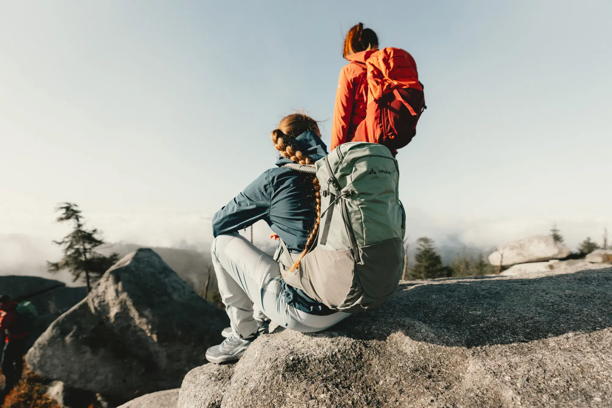 Mochilas técnicas y sostenibles VAUDE para actividades al aire libre